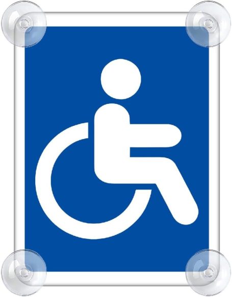 Symbol -Rollstuhl